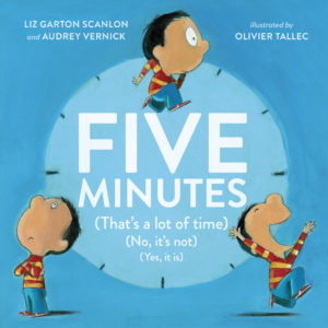 Five Minutes co-written by Liz Garton Scanlon