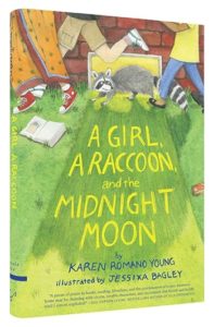 A Girl, A Raccon and the Midnight Moon illustrated by Jessixa Bagley